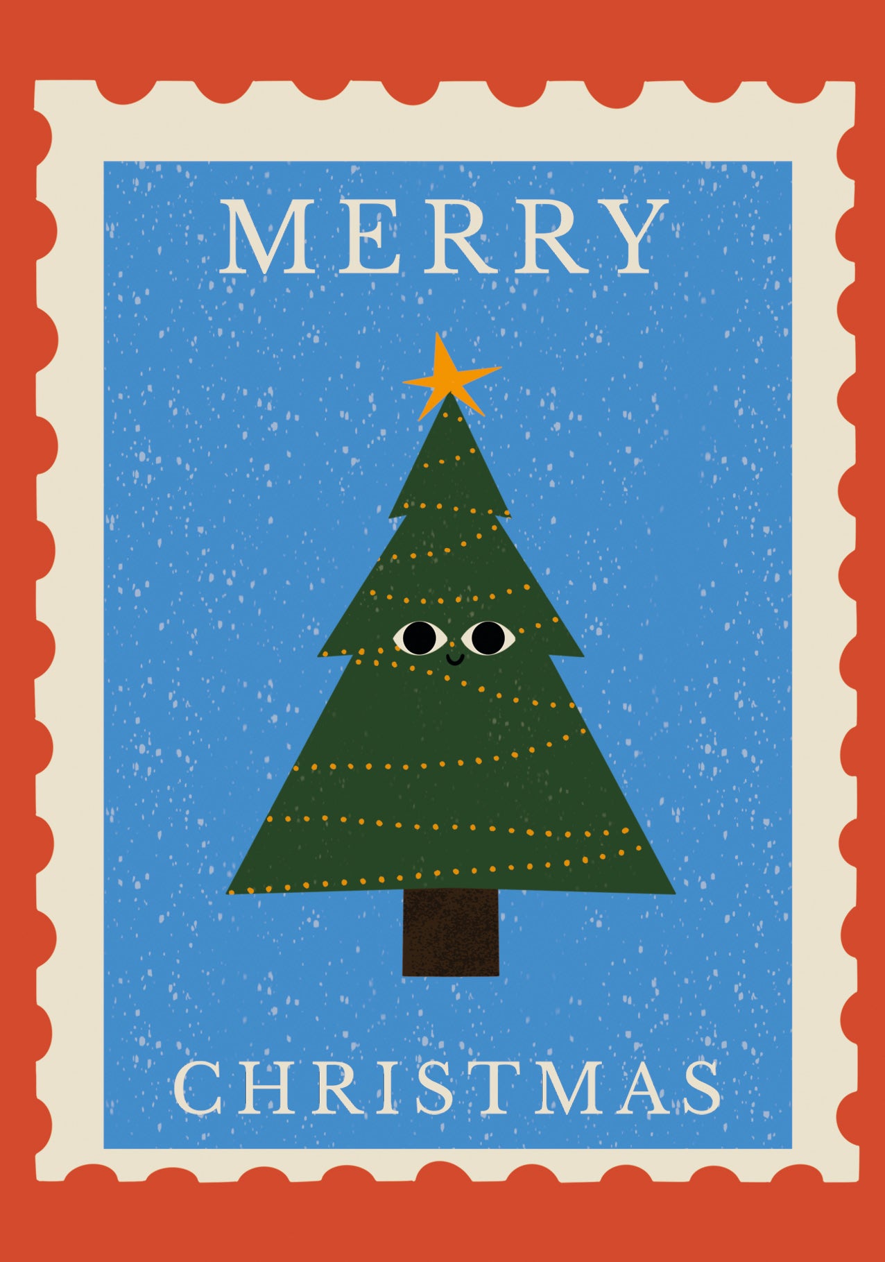 Merry Christmas Tree Card