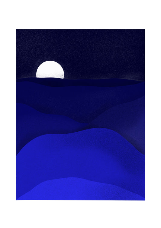 Imagined Landscape Blue