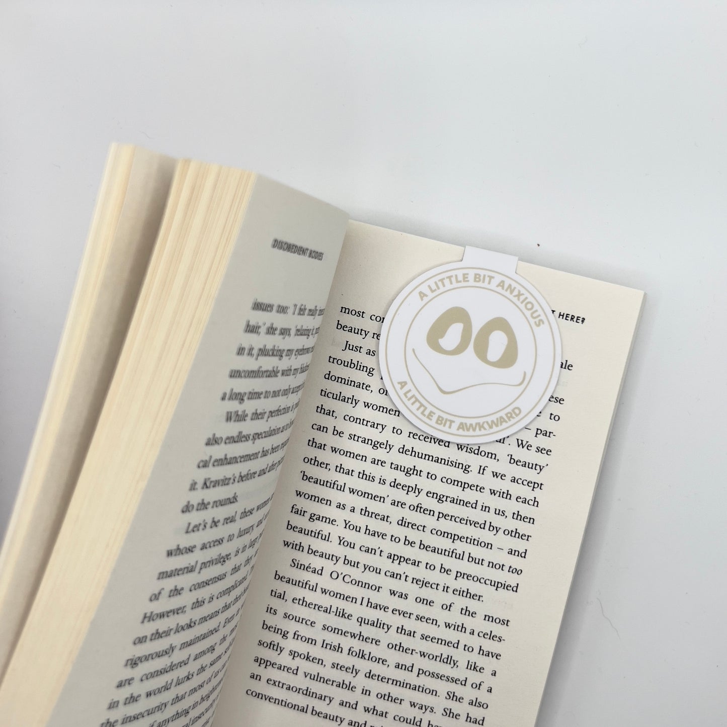 Anxious Awkward Bookmark