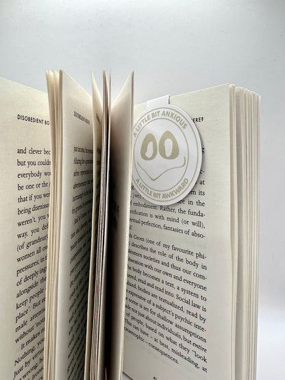 Anxious Awkward Bookmark