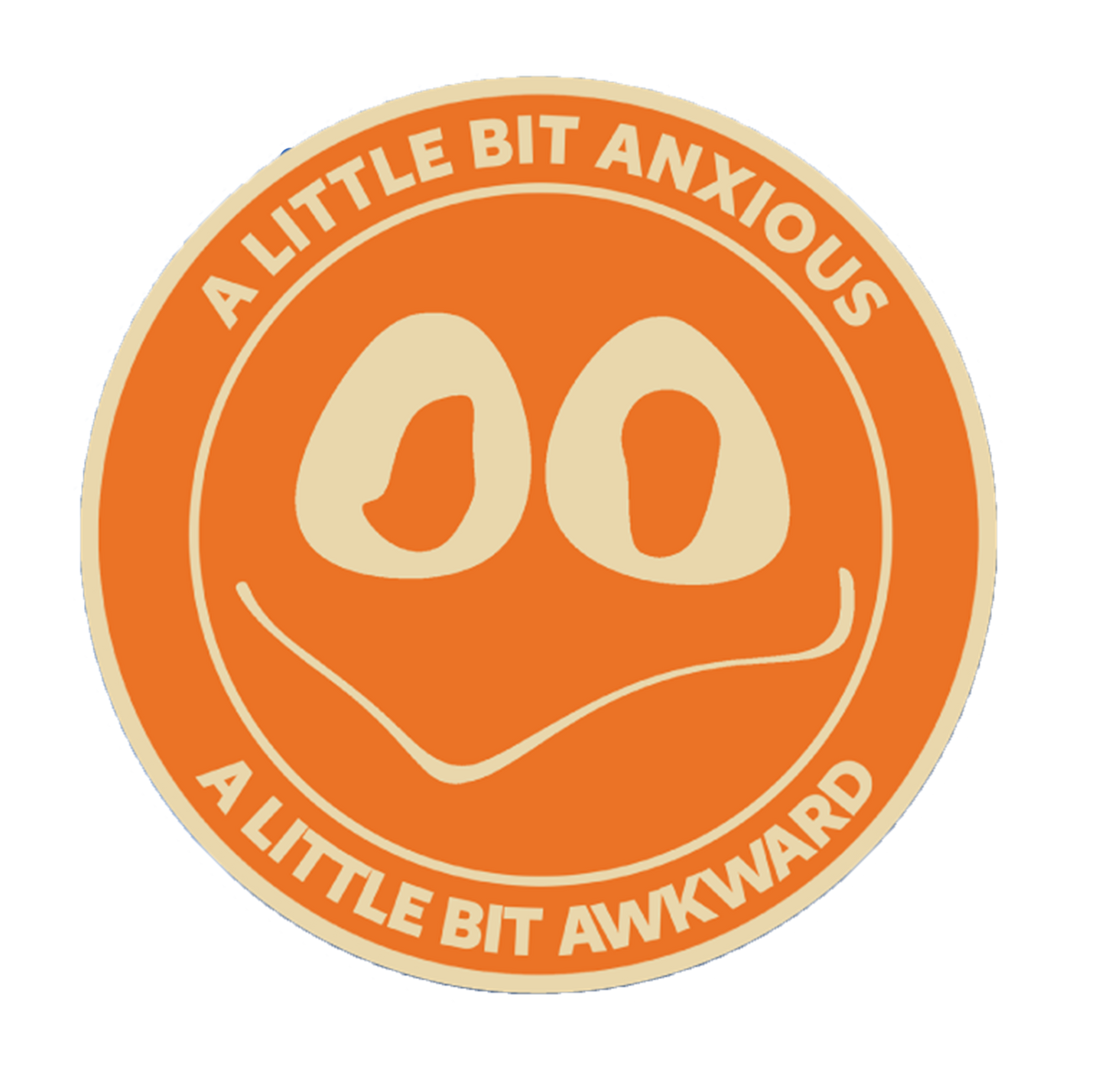 Anxious Awkward Sticker