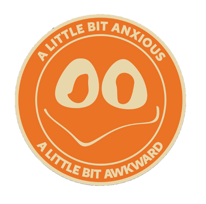 Anxious Awkward Sticker